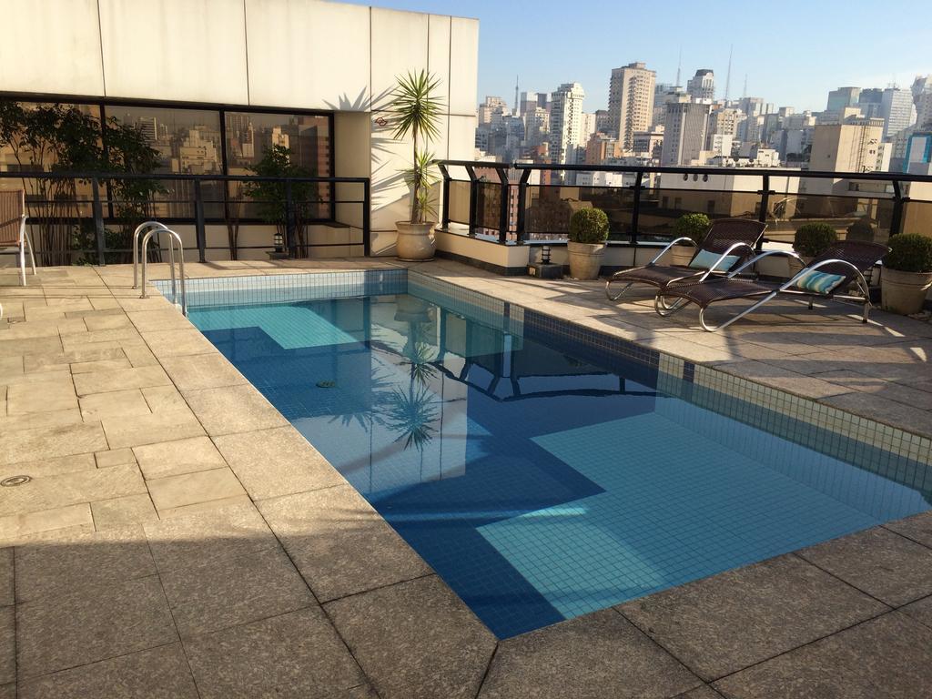 Apartamento Flat Nos Jardins サンパウロ エクステリア 写真